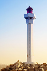 Image showing Cannes Lighthouse