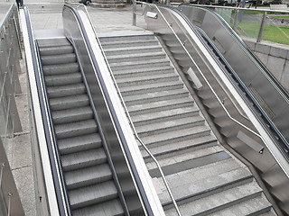 Image showing Escalator
