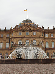 Image showing Neues Schloss (New Castle), Stuttgart