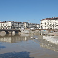 Image showing Piazza Vittorio, Turin