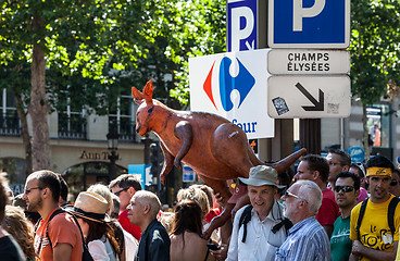 Image showing Le Tour de France Fans