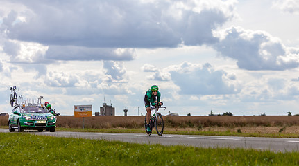 Image showing The French Cyclist Rolland Pierre