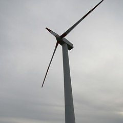 Image showing Wind turbines 