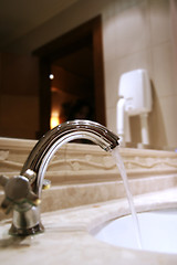 Image showing Hotel bathroom