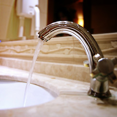 Image showing Hotel bathroom