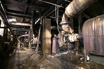 Image showing Old abandoned factory