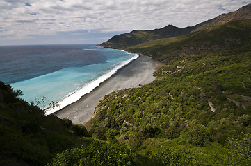 Image showing Nonza beach