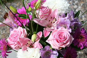 Image showing Bouquet of flowers