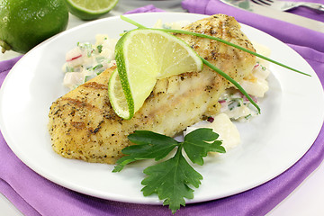 Image showing hake fillet