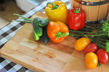 Image showing fresh vegetables