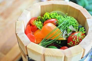 Image showing preserving tomatoes