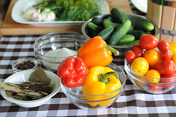 Image showing fresh vegetables