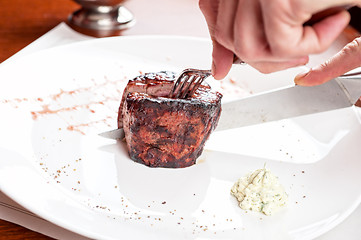 Image showing Filet mignon