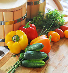 Image showing fresh vegetables