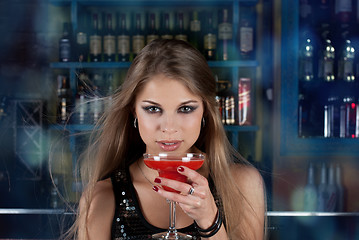 Image showing Clubbing girl