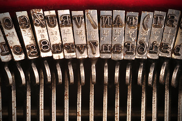Image showing Old Typewriter