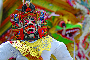 Image showing Decoration for the Bali Cremation Ceremony