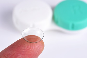 Image showing Contact lens