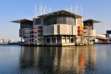 Image showing Oceanarium in Lisbon, Portugal