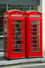 Image showing British Public Phone