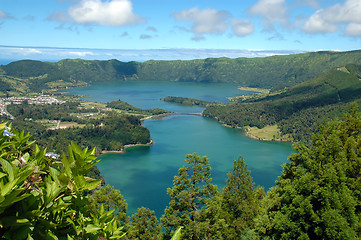 Image showing Lagoa das Sete Cidades, Azores, portugal 