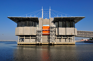 Image showing Oceanarium in Lisbon, Portugal