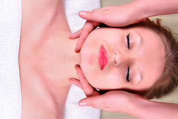 Image showing Head Massage