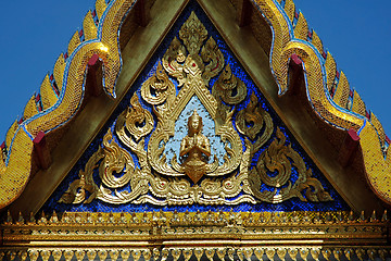 Image showing Thailand's Temple's Roof Detail