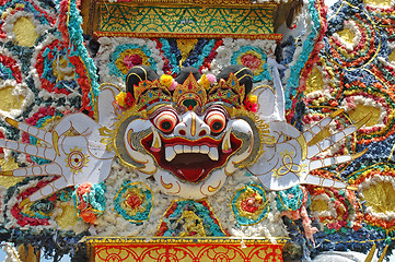 Image showing Decoration for the Bali Cremation Ceremony