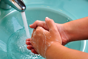 Image showing Washing Hands