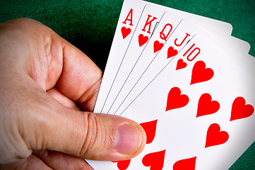 Image showing Winning Hand