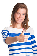 Image showing Thumbs up