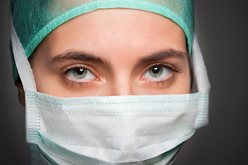 Image showing Female Surgeon