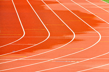 Image showing Athletics Running Track
