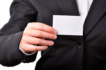 Image showing Business card