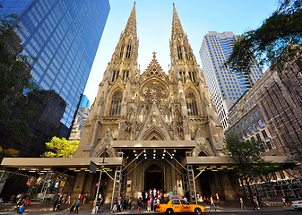 Image showing Saint Patricks Cathedral, NYC