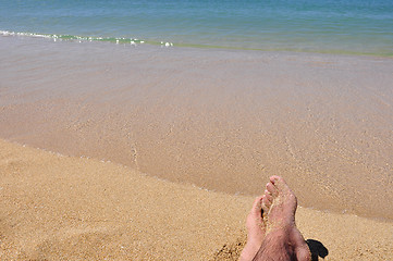 Image showing Relax by the Sea