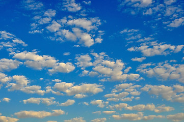 Image showing Blue Sky with Clouds