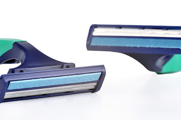 Image showing Blue Razors