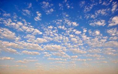 Image showing Blue Sky with Clouds
