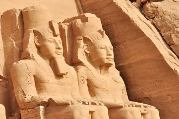 Image showing Abu Simbel Great Temple in Egypt