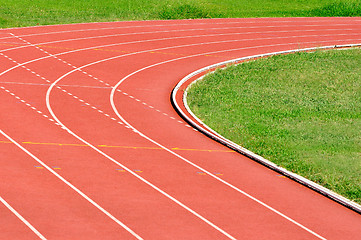 Image showing Athletics Running Track