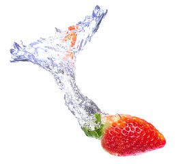 Image showing Strawberry Splash