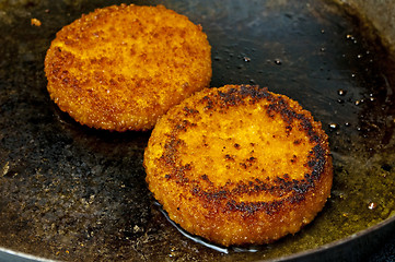 Image showing baked camembert