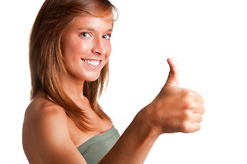 Image showing Thumbs up