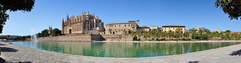 Image showing Mallorca Cathedral Panorama