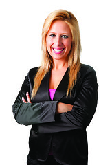 Image showing Businesswoman Smiling