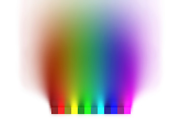 Image showing rainbow colors