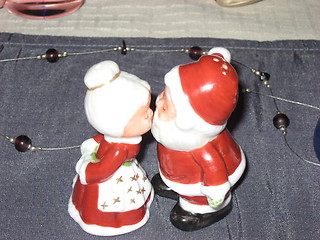 Image showing Mrs and Mr Santa