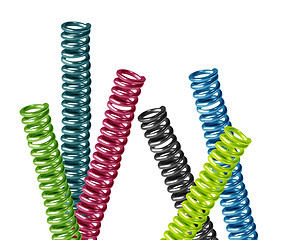 Image showing metal springs